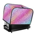 thumbnail image 1 of Sikiie Fun Rainbow Toaster Covers 2 Slice Dustproof Toaster Cover Bread Machine Cover, Dustproof Cover - 11.4" x 7.5" x 7.9", 1 of 7