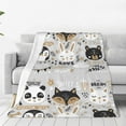 thumbnail image 1 of Sikiie Funny Animals Series Ultra-Soft Micro flannel Blanket Luxury All Seasons Warm Blanket for Bedding Sofa and Travel (4 sizes)-50"x40", 1 of 7