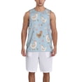 thumbnail image 1 of Sikiie Funny Chicken Basketball Jersey Reversible Men's Mesh Athletic Sports Shirts Training Practice S-4XL4X-Large, 1 of 6