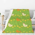 thumbnail image 1 of Sikiie Funny Chicken Cozy Flannel Fleece Throw Blanket: Lightweight & Thick for All Seasons - Perfect for Women, Men, & Kids", 1 of 6