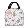 thumbnail image 1 of Sikiie Funny Chicken Lunch Bag for Women & Men Adult Insulated Lunch Box, Food Lunch Containers Lunch Tote Bags for Work, Travel, Outdoor, 1 of 8