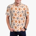 thumbnail image 1 of Sikiie Funny Chicken Print Men's Short-sleeved POLO Shirts, Button-down Shirts and T-shirts are Suitable for Vacation, Leisure and Business-3X-Large, 1 of 6