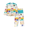 thumbnail image 1 of Sikiie Funny Farm Women's Long-Sleeve Shirt and Full-Length Bottom Pajama Set (s-xxl)-Medium, 1 of 7