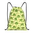 thumbnail image 1 of Sikiie Funny Frogs Drawstring Backpack Drawstring Bags, Draw String Back Bag for Sports, Gym, Travel, Swimming, Beach-Small, 1 of 6