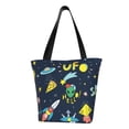thumbnail image 1 of Sikiie Funny Spaceships Shoulder Bag Casual Hobo Crossbody Tote Bag for Women and Men Large Purse Messenger Bag Travel Work, 1 of 6