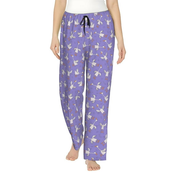 Sikiie Funny goose birds Print Women’s Lounge Pants, Lounge Pants Sleep Bottoms, Lounge for Women, Womens Pajama Pants-XX-Large