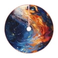 thumbnail image 1 of Sikiie Galactic Dog Swirls Art Christmas Tree Skirt, Christmas Tree Decorations, Christmas Decor, Tree Mat Decoration(30-48IN)-36", 1 of 6