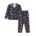 thumbnail image 1 of Sikiie Galaxy Pajamas for Women Set, Womens Pajama Sets, Lounge Sets for Women, 2pjs for Women-Medium, 1 of 7