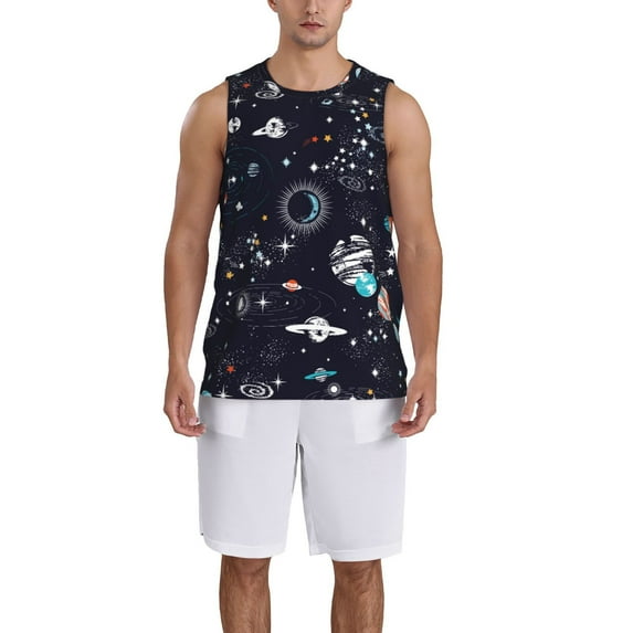 Sikiie Galaxy2 Basketball Jersey Reversible Men's Mesh Athletic Sports Shirts Training Practice S-4XLMedium