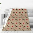 thumbnail image 1 of Sikiie German Shepherd Dog Ultra-Soft Micro flannel Blanket Luxury All Seasons Warm Blanket for Bedding Sofa and Travel (4 sizes)-40"x30", 1 of 7