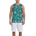 thumbnail image 1 of Sikiie Giraffes Doing Various Yoga Basketball Jersey Reversible Men's Mesh Athletic Sports Shirts Training Practice S-4XL4X-Large, 1 of 6