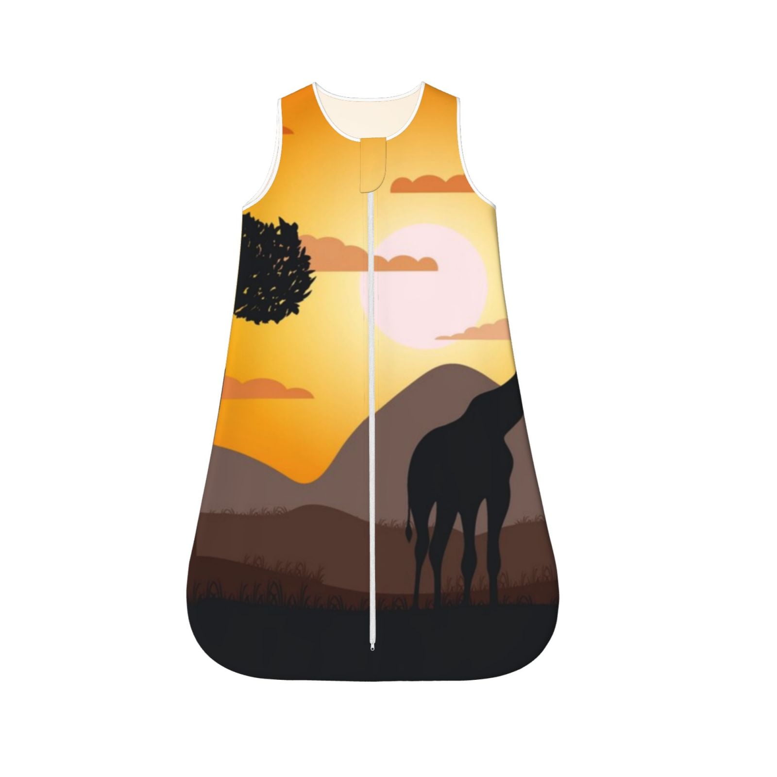 Sikiie Giraffes Of The African Savannah Baby Sleep Sack, Baby Sleeping