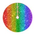 thumbnail image 1 of Sikiie Glitter Rainbow Nativity Christmas Tree Skirt, Jesus Christian Winter Holiday Tree Mat Decoration(30-48IN)36", 1 of 6