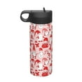 thumbnail image 1 of Sikiie Gnome Merry Christmas Print 18OZ Insulated Straw Cup, Portable Leak-proof Sports Water Bottle, Stainless Steel Water Cup Suitable for Home and Outdoor, 1 of 8