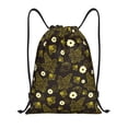 thumbnail image 1 of Sikiie Gnomes With Honey And Bees Drawstring Backpack Drawstring Bags, Draw String Back Bag for Sports, Gym, Travel, Swimming, Beach-Medium, 1 of 6