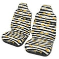 thumbnail image 1 of Sikiie Gold Flamingo Car Seat Protector 2 Pack Car Seat Cushion Mat, Car Seat Covers for SUV, Truck, Van, 1 of 7