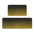 thumbnail image 1 of Sikiie Gold Glitter Gradient Kitchen Mat 2 PCS Cushioned Kitchen Rug, Waterproof Non-Slip Kitchen Mats for Kitchen, Floor Home, Sink, Laundry, 1 of 6