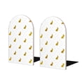 thumbnail image 1 of Sikiie Gold Rabbit Bookends 1 Pair, Wood Bookends for Shelves, Book Ends for Shelves, Book Shelf Holder for Home Office, 1 of 7