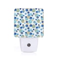thumbnail image 1 of Sikiie Golden Blue Snowflakes Led Night Light, Warm White,Cool White Lights for Bathroom,Hallway,Bedroom, Kids Room-US, 1 of 7