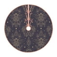 thumbnail image 1 of Sikiie Golden Bumblebee Christmas Tree Skirt, Christmas Tree Decorations, Christmas Decor, Tree Mat Decoration(30-48IN)-48", 1 of 6
