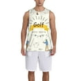 thumbnail image 1 of Sikiie Golf Icons And Golfer Basketball Jersey Reversible Men's Mesh Athletic Sports Shirts Training Practice S-4XLMedium, 1 of 6