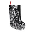 thumbnail image 1 of Sikiie Gothic Skull Floral Art Christmas Stockings,18 Inches Christmas Stockings Xmas Hanging Stockings for Family Christmas Decorations & Gifts, 1 of 7