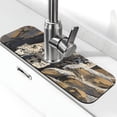 thumbnail image 1 of Sikiie Graceful Snow Leopard Splash Guard for Sink Faucet-1 PC Super Absorbent Fast Drying Mat Sink Gadgets-Splash Guard for Kitchen, Sink Mat, 1 of 7