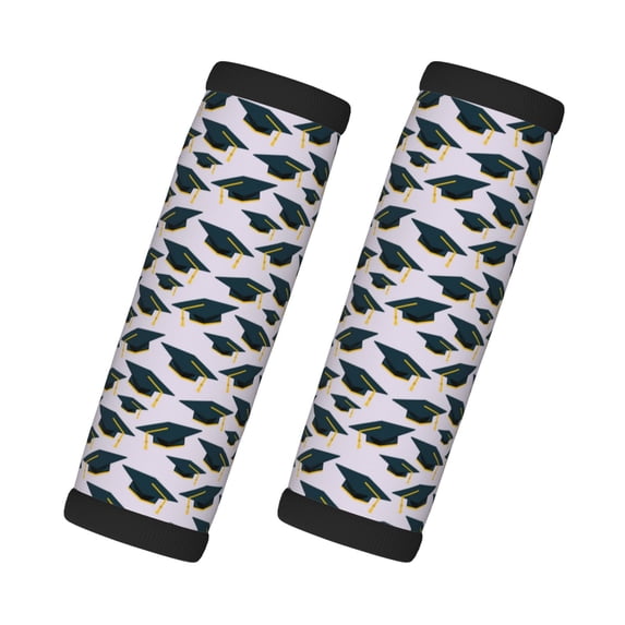 Sikiie Graduation Hats Luggage Handle Wraps for Suitcases Travel Accessories(2 Pack)