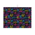 thumbnail image 1 of Sikiie Graffiti Art Dish Drying Mat, Kitchen Counter Mat, Self Drying Mat for Kitchen Counter Dish Drying Pad ,for Dishes, Utensils, Pots and Pans（24" x 18"）, 1 of 7