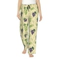 thumbnail image 1 of Sikiie Green And Purple Grapes Women’s Lounge Pants, Lounge Pants Sleep Bottoms, Lounge for Women, Womens Pajama Pants -XX-Large, 1 of 6