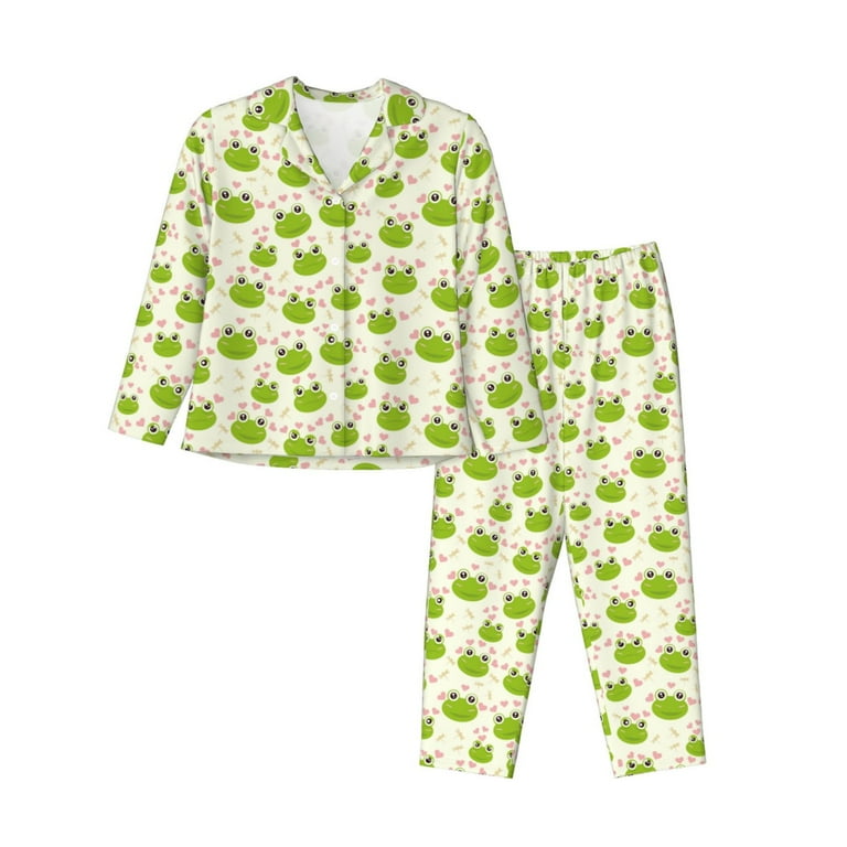 Womens frog pajamas sale