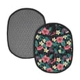 thumbnail image 1 of Sikiie Green Tropical Leaves Silicone Pot Holders, Oven Mitts Heat Resistant Hot Pads, Non Slip Pot Holder for Kitchen Baking and Cooking 9.4 x 7.5 Inches, 1 of 7