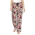 thumbnail image 1 of Sikiie Guitar Skull rock Women’s Ultra-Soft Comfy Lounge Pants Sleepwear Comfy Lounge Pants Drawstring Sleep Bottoms with PocketsX-Large, 1 of 6