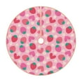 thumbnail image 1 of Sikiie Haear Strawberry Nativity Christmas Tree Skirt, Jesus Christian Winter Holiday Tree Mat Decoration(30-48IN), 1 of 6