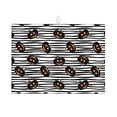 thumbnail image 1 of Sikiie Haloween Pumpkins Dish Drying Mat, Kitchen Counter Mat, Self Drying Mat for Kitchen Counter Dish Drying Pad ,for Dishes, Utensils, Pots and Pans（24" x 18"）, 1 of 7