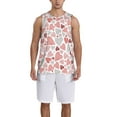thumbnail image 1 of Sikiie Hand Drawn Hearts Basketball Jersey Reversible Men's Mesh Athletic Sports Shirts Training Practice S-4XLMedium, 1 of 6