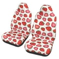 thumbnail image 1 of Sikiie Hand Drawn Strawberry Car Seat Protector 2 Pack Car Seat Cushion Mat, Car Seat Covers for SUV, Truck, Van, 1 of 7
