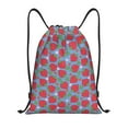 thumbnail image 1 of Sikiie Hand Drawn Strawberry Drawstring Backpack Drawstring Bags, Draw String Back Bag for Sports, Gym, Travel, Swimming, Beach-Medium, 1 of 6