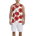 thumbnail image 1 of Sikiie Hand Drawn Tomatoes Basketball Jersey Reversible Men's Mesh Athletic Sports Shirts Training Practice S-4XL3X-Large, 1 of 6