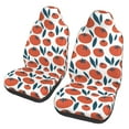 thumbnail image 1 of Sikiie Hand Drawn Tomatoes Car Seat Protector 2 Pack Car Seat Cushion Mat, Car Seat Covers for SUV, Truck, Van, 1 of 7