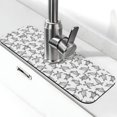 thumbnail image 1 of Sikiie Hand Drawn Turtle Splash Guard for Sink Faucet-1 PC Super Absorbent Fast Drying Mat Sink Gadgets-Splash Guard for Kitchen, Sink Mat, 1 of 7