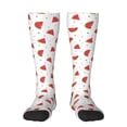 thumbnail image 1 of Sikiie Hand Drawn Watermelon Knee Socks, High Socks Long Stretchy Sock Women Knee High Stocking, Long Socks for Women, 1 of 6