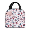 thumbnail image 1 of Sikiie Happy Columbus Day Lunch Bag for Women & Men Adult Insulated Lunch Box, Food Lunch Containers Lunch Tote Bags for Work, Travel, Outdoor, 1 of 8
