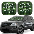thumbnail image 1 of Sikiie Happy Easter Print Foldable Car Windshield Sun Visor, Car Window Sunshade Suitable for Sedan, SUV and Truck Car Accessories-Small, 1 of 6