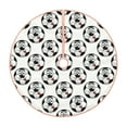 thumbnail image 1 of Sikiie Happy Football Nativity Christmas Tree Skirt, Jesus Christian Winter Holiday Tree Mat Decoration(30-48IN)30", 1 of 6