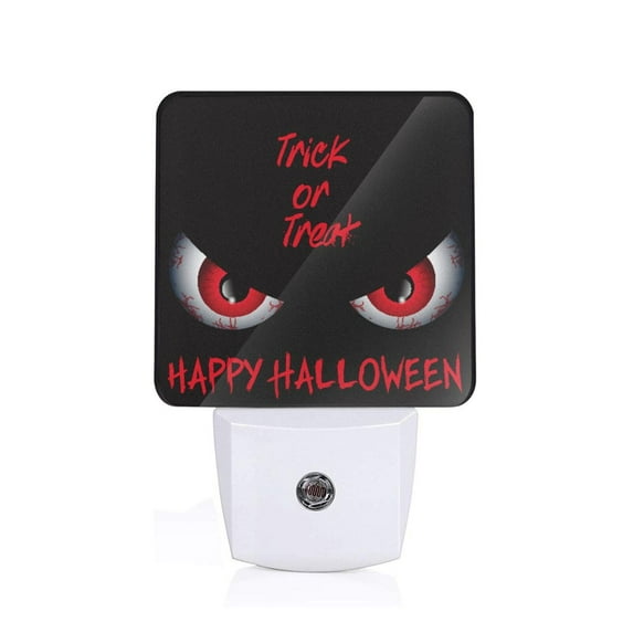 Sikiie Happy Halloween2 Led Night Light, Warm White,Cool White Lights for Bathroom,Hallway,Bedroom, Kids Room-UK