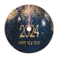 thumbnail image 1 of Sikiie Happy New Year 2024 (3) Nativity Christmas Tree Skirt, Jesus Christian Winter Holiday Tree Mat Decoration(30-48IN)30", 1 of 6