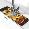 thumbnail image 1 of Sikiie Happy New Year 2025 C Splash Guard for Sink Faucet-1 PC Super Absorbent Fast Drying Mat Sink Gadgets-Splash Guard for Kitchen, Sink Mat, 1 of 7