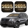 thumbnail image 1 of Sikiie Happy New Year 2025 E Print Foldable Car Windshield Sun Visor, Car Window Sunshade Suitable for Sedan, SUV and Truck Car Accessories-Large, 1 of 6