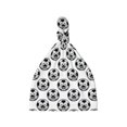 thumbnail image 1 of Sikiie Happy Soccer Baby Newborn Hats, Infant Knotted Baby Hat, Beanie Top Knot Caps for Baby Boys Girls, 1 of 5